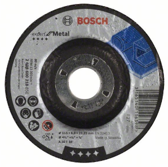 Круг обдирочный 180*6 по металлу BOSCH *10/50/200