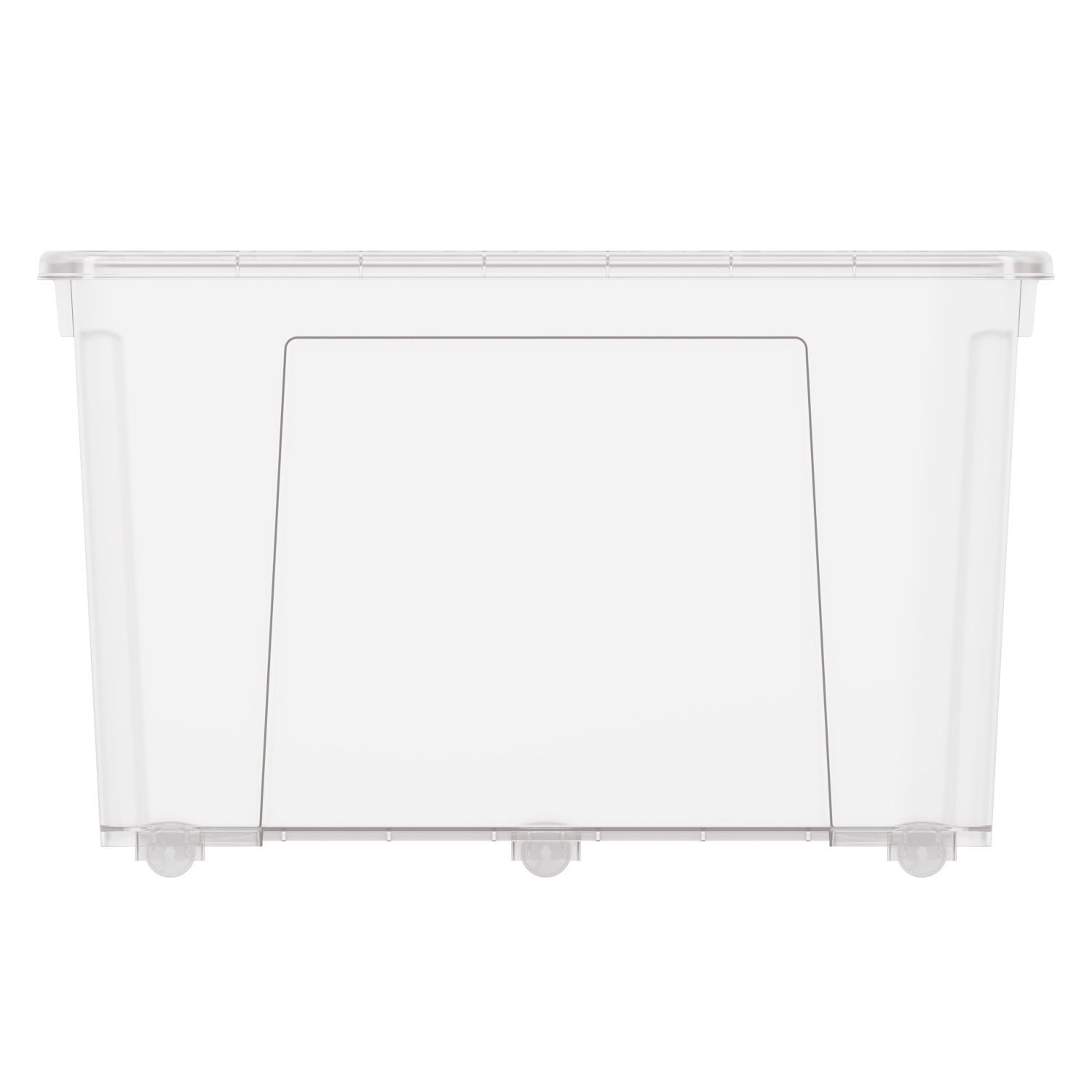 Контейнер д/хранения пластм.60л 590х420х360мм, на колесах М8618 (ЗПИ "Альтернатива") *1/3