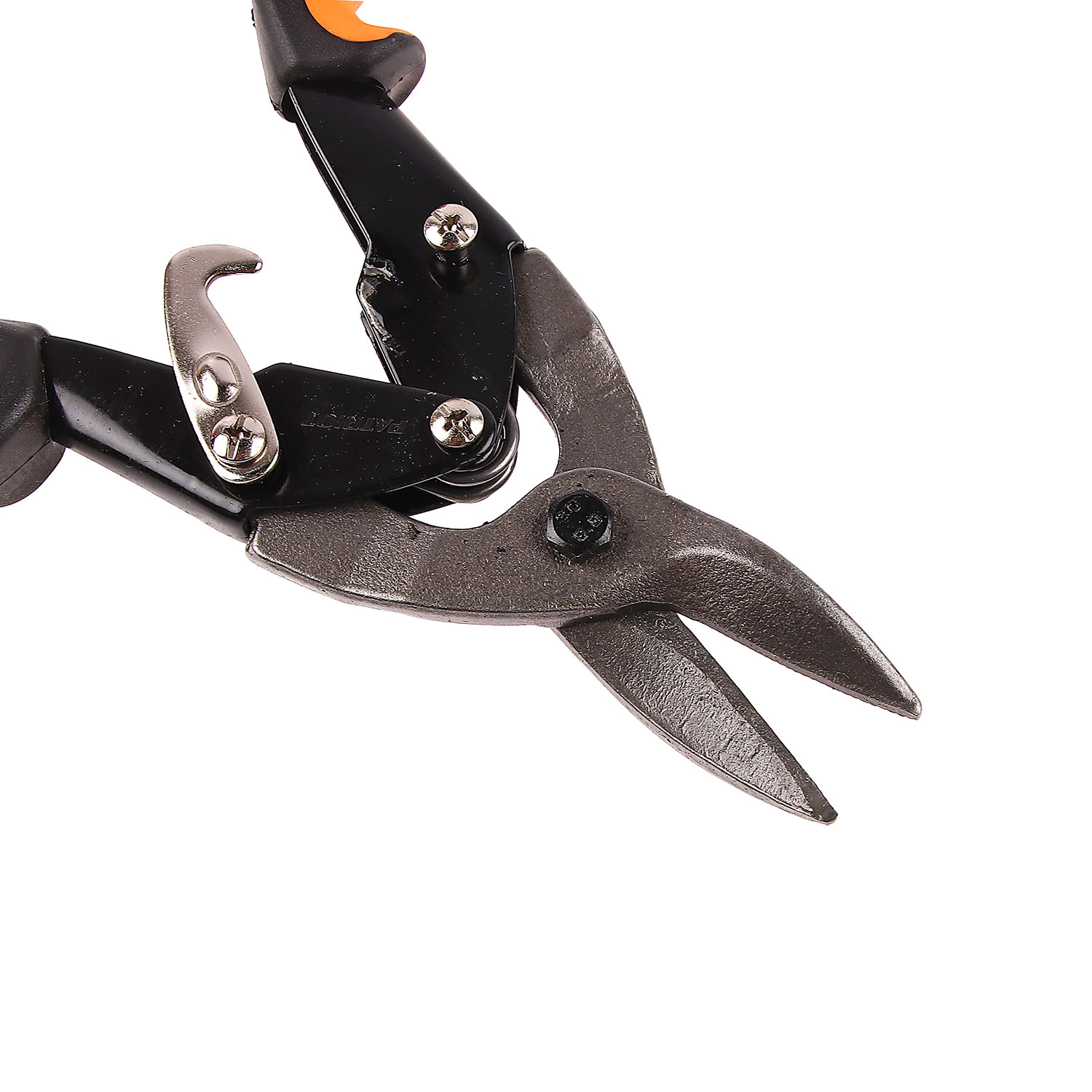 Ножницы по металлу 250мм PATRIOT ASP-250S прямые, CRV, двухкомпонентные рукоятки,  *1/10/50