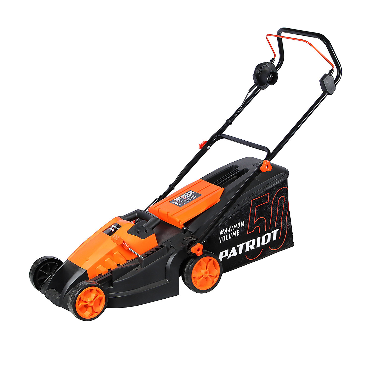 Газонокосилка электрическая 1600Вт шир/выс скаш 38/20-65см травосборник 50л PATRIOT PT 1639E  *1 Газонокосилка электрическая 1600Вт шир/выс скаш 38/20-65см травосборник 50л PATRIOT PT 1639E  *1