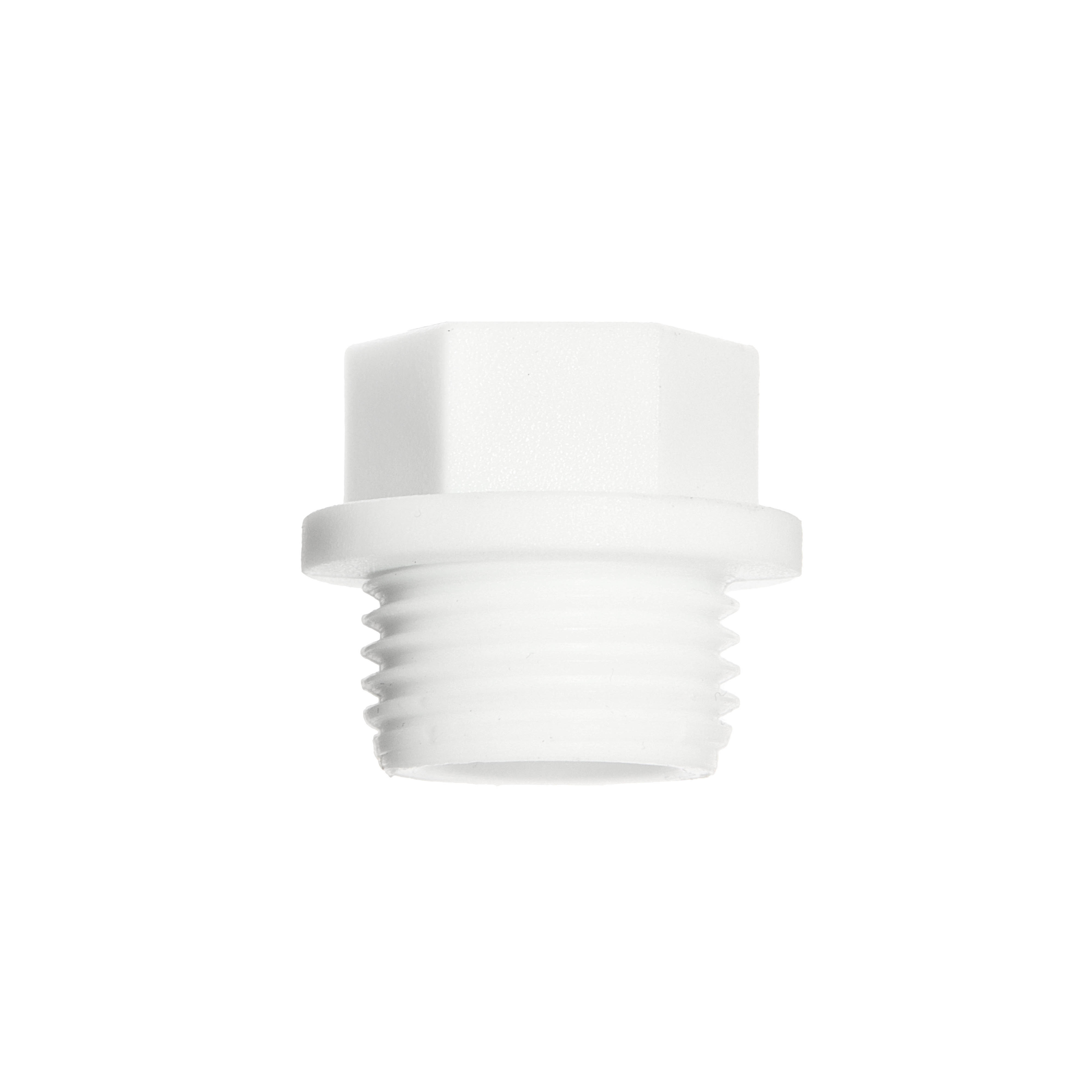 Заглушка PPRC с резьбой Ø 1/2" НР *250/1000 Заглушка PPRC с резьбой Ø 1/2" НР *250/1000
