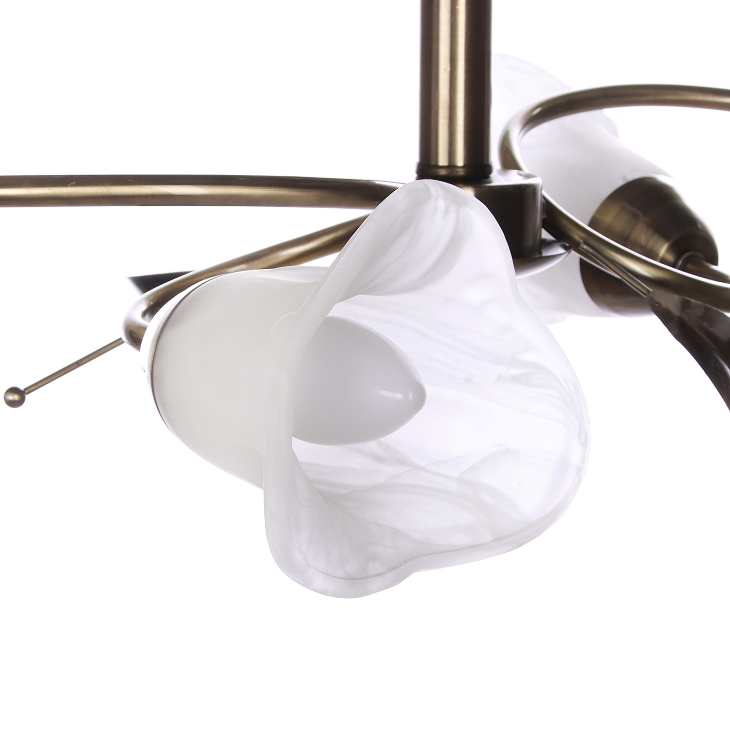 Люстра Verner Lighting А1193/4, 40 Вт, Е14, 4 лампы, античная бронза