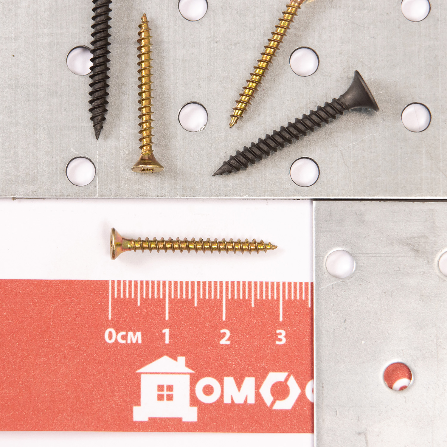 Шурупы жёлтые BROZEX пакет 3*30 (30шт) *10/100 Шурупы жёлтые BROZEX пакет 3*30 (30шт) *10/100