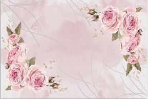 Коврик д/ванной Bombini "Velvet" Комплект:(60см х 100см)+д/туалета 2054 *1/35