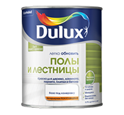 Краска акриловая 2 л для пола и лестниц DULUX, база BC, полуглянцевая