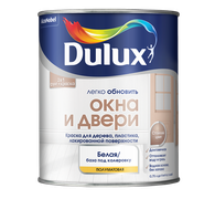 Краска акриловая 0.75 л для окон и дверей Luxium (DULUX), база BC, полуматовая