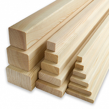 Брусок 40х40х2200 мм, сращенный, сорт АВ