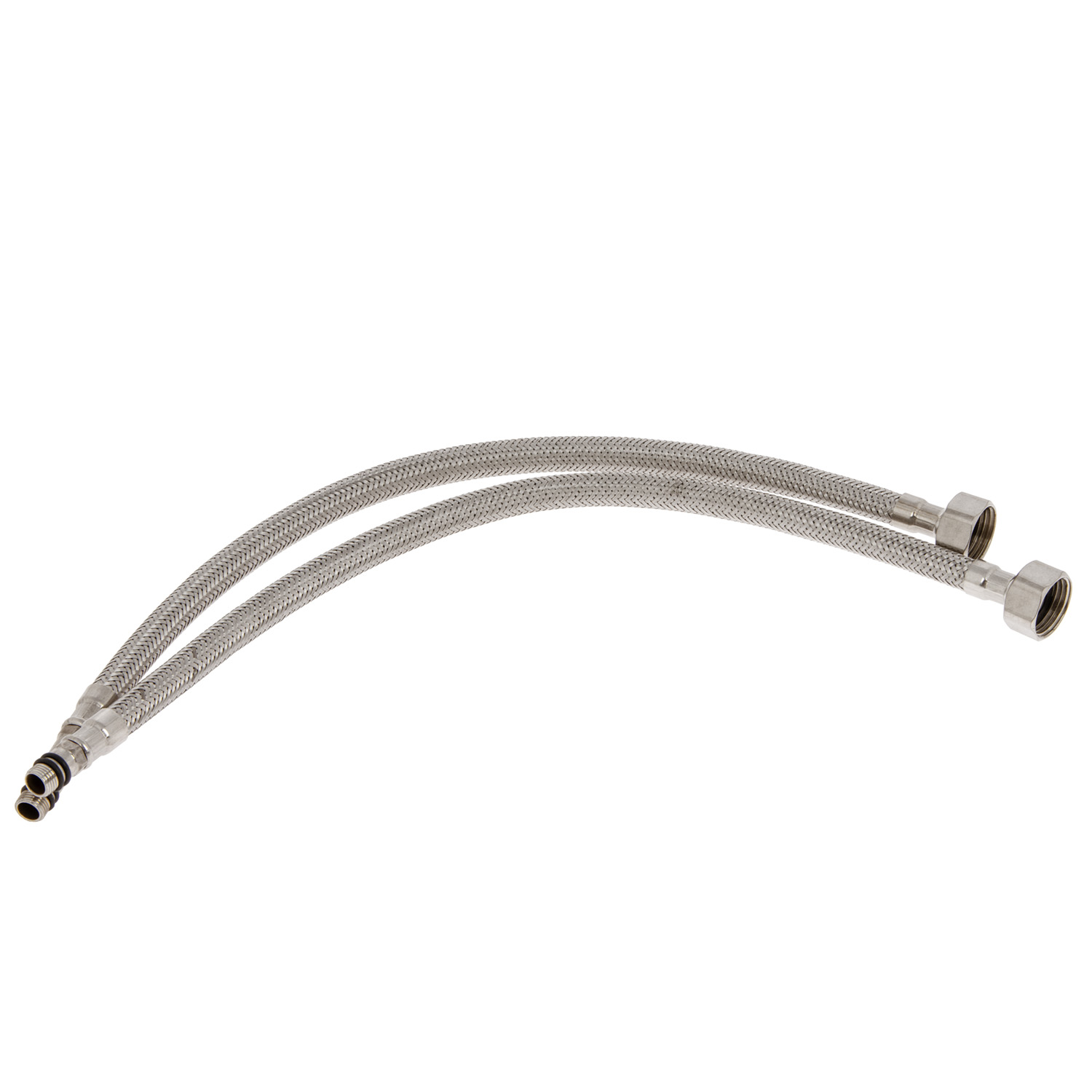 Смеситель для кухни Diadonna D137-41W гибкий излив, белый *1/10