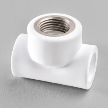 Тройник комбинированный PPRC внутр. резьба Ø 32х1"х32 *10/30