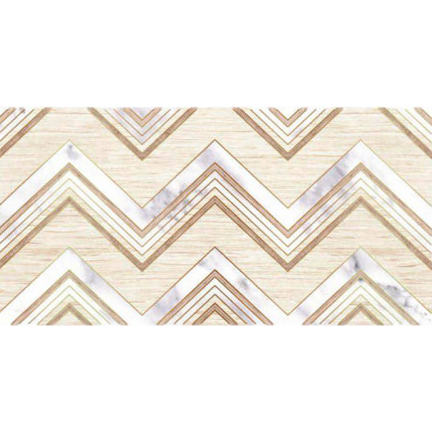 Декор Шеврон бежевый 250*500*8 2550-141-01 VINCHI *1/7