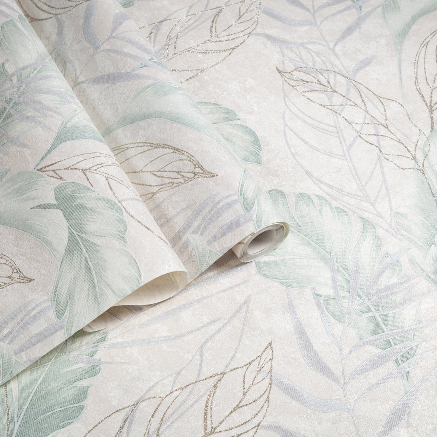 Обои флиз "Home Color" PROTECT-PLUS-VESNA (беж./зел.) HC72437-27 1,06*10м *1/8