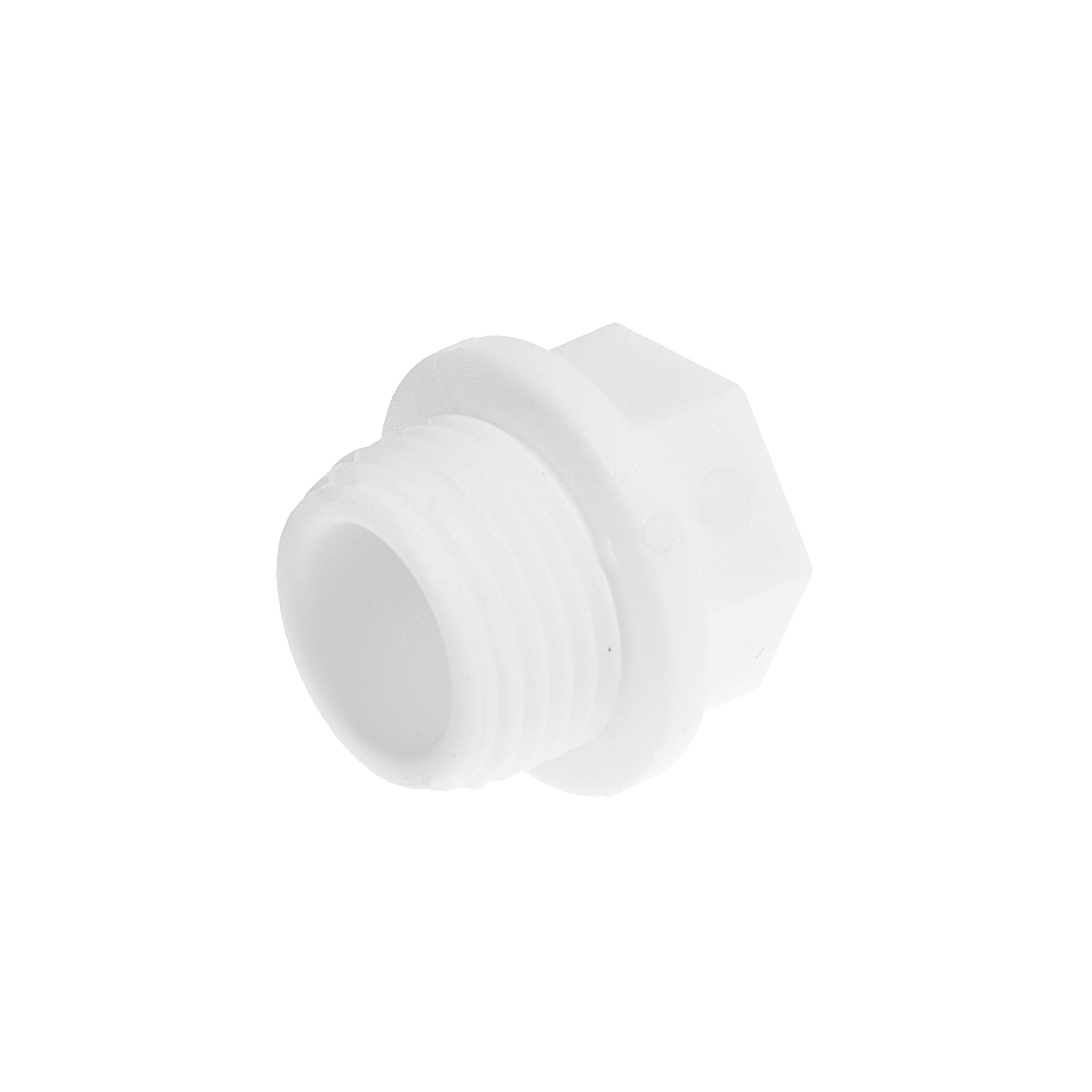 Заглушка PPRC с резьбой Ø 1/2" НР *250/1000 Заглушка PPRC с резьбой Ø 1/2" НР *250/1000