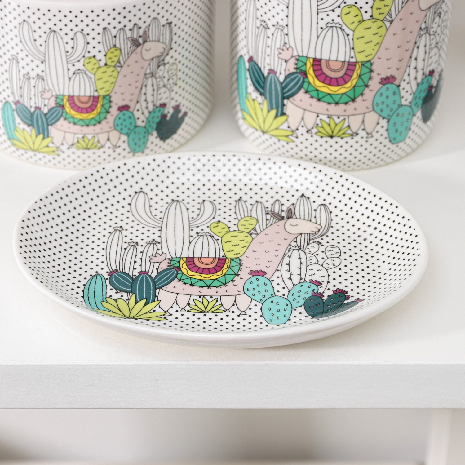 Набор для ванной "Фауна", 4 предмета (мыльница, дозатор для мыла, 2 стакана), цвет МИКС   4439045