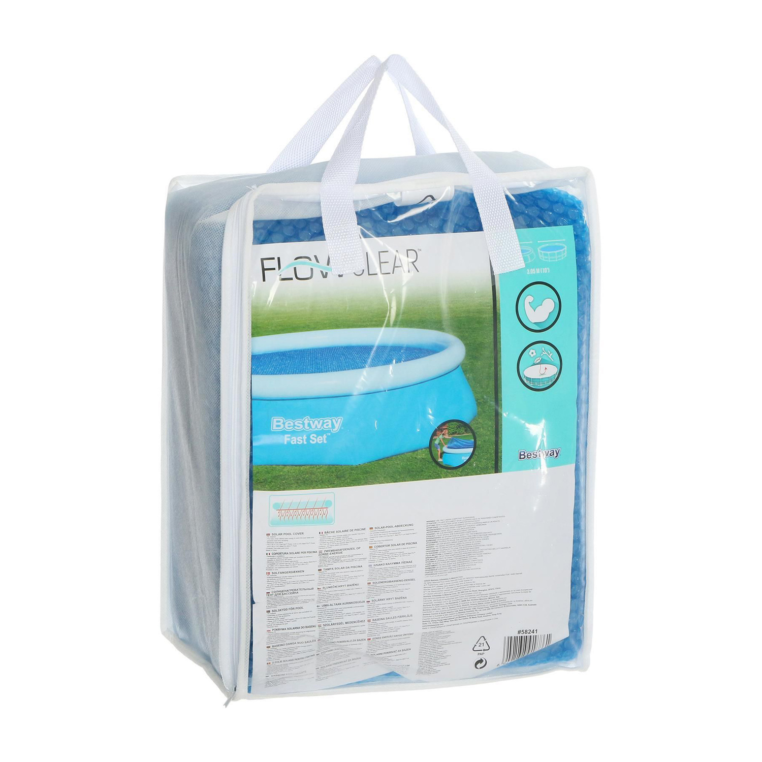 Тент для бассейнов, 305 см, 58241 Bestway 5309800 Тент для бассейнов, 305 см, 58241 Bestway 5309800