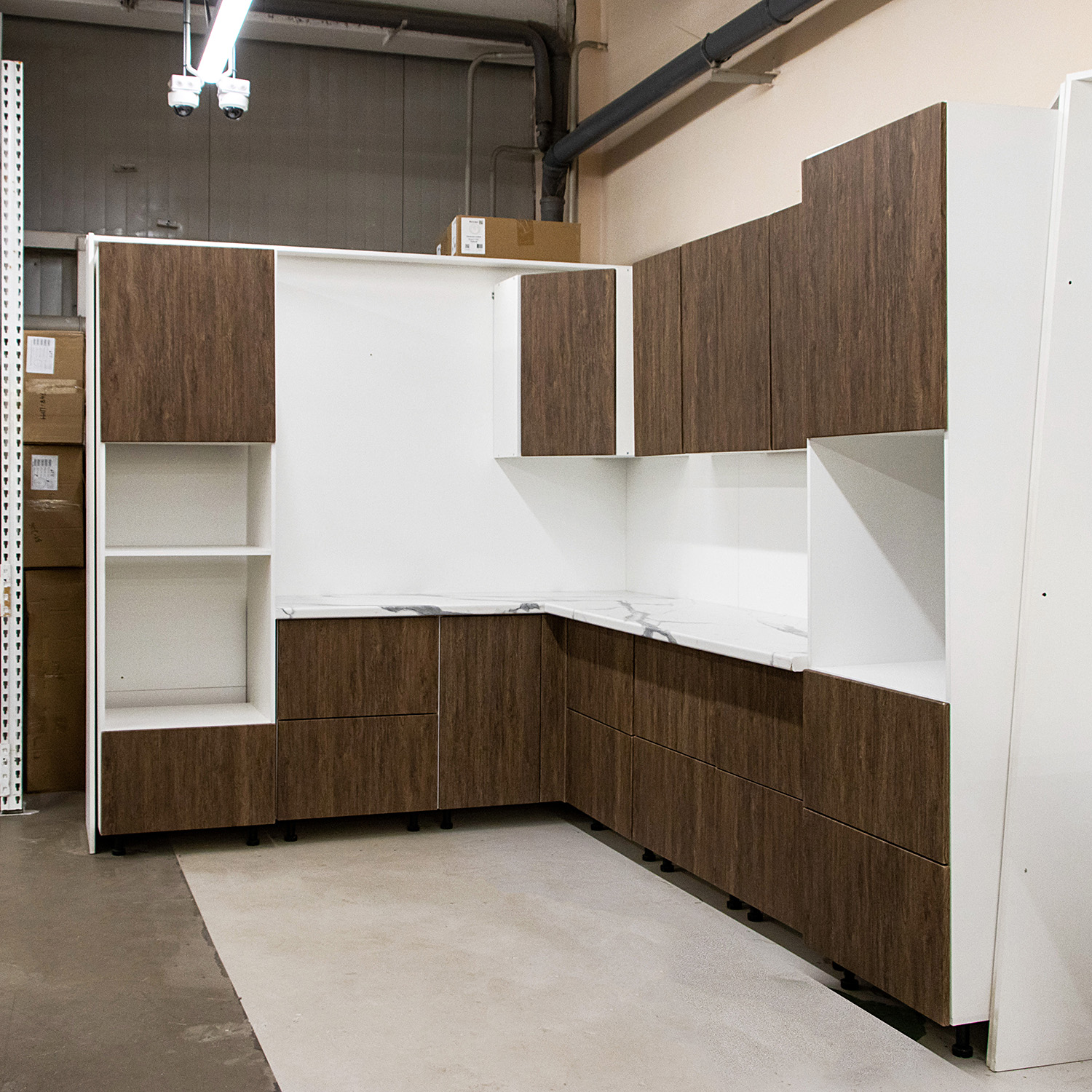 Корпус тумбы под мойку 1000х850х600 мм ГЕРДА, белый