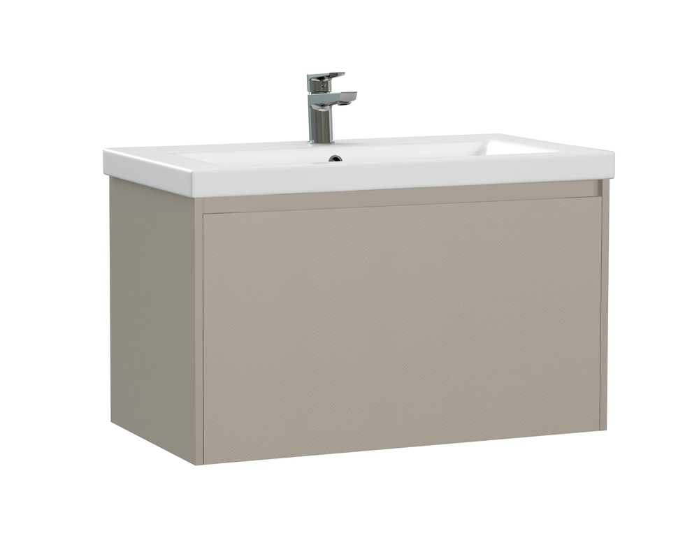 Тумба /Cersanit/ GRANDE 80 подвесная для COMO 80 (БЖ985) бежевый 64310 *1/5 Тумба /Cersanit/ GRANDE 80 подвесная для COMO 80 (БЖ985) бежевый 64310 *1/5