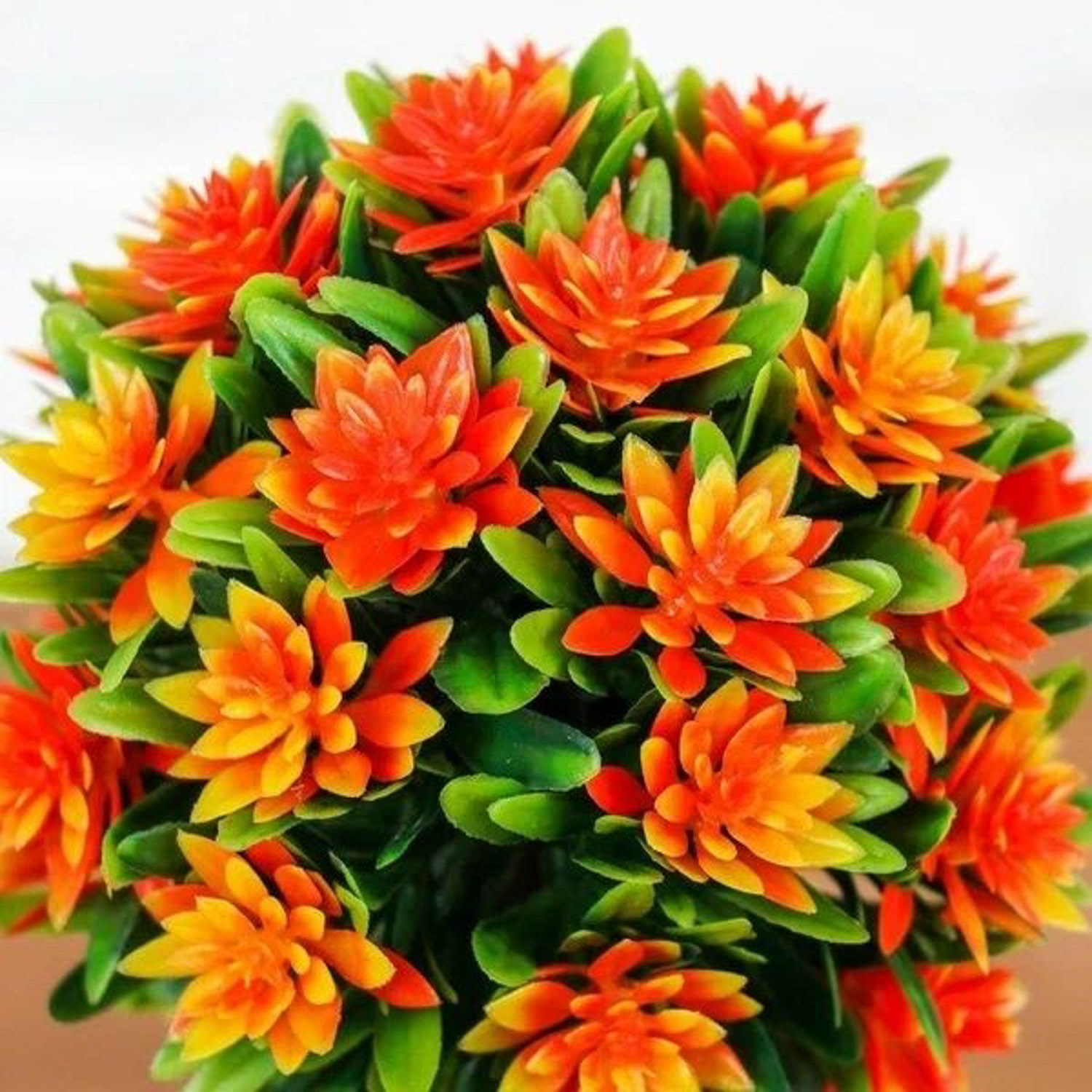 Бонсай "Деревце с цветами в зелени" 7*21 см, микс   3792272