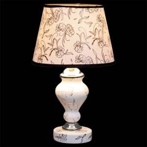 Лампа настольная 02639-0.7-01 Е14 30Вт (керамика+абажур) *1