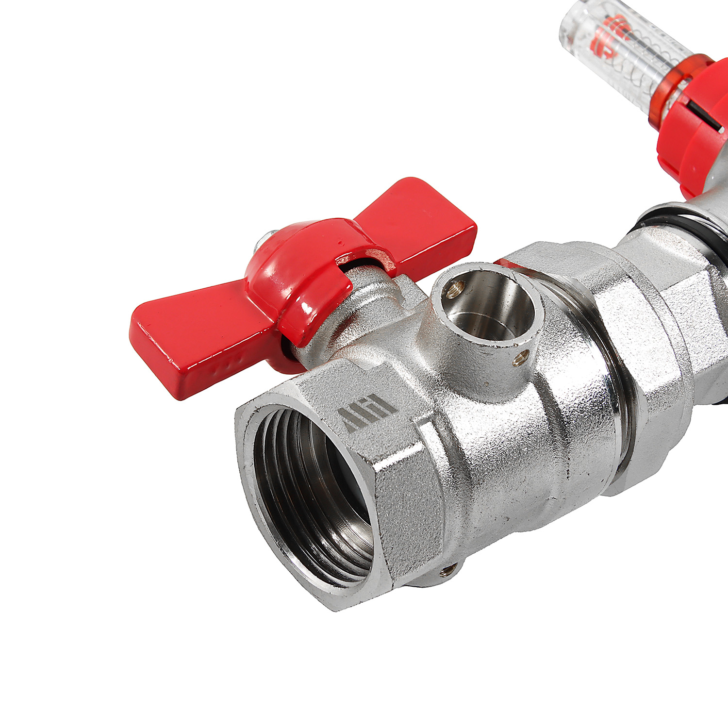 Коллекторная группа Millennium с расходомером, 3 выхода, с кранами