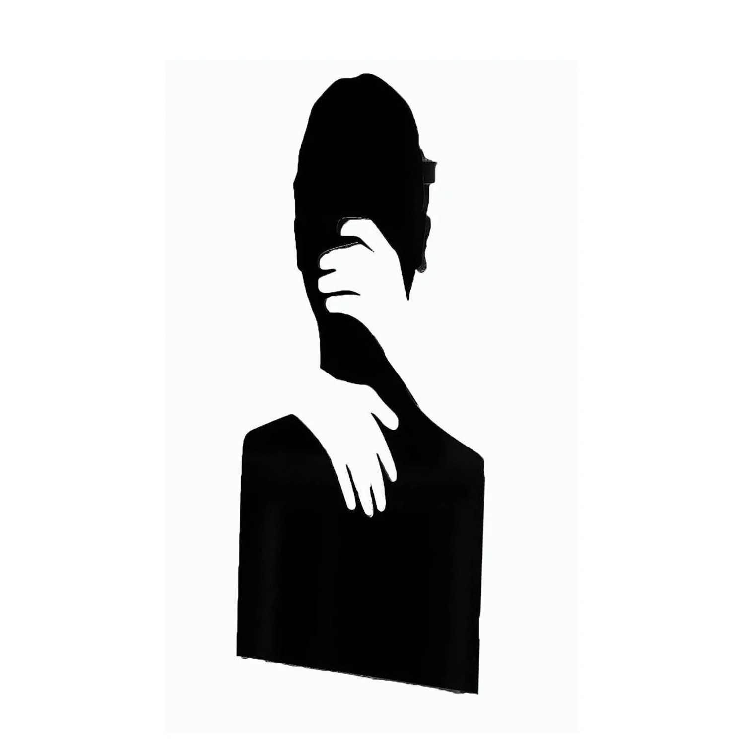 Панно металлическое "Влюбленные" 50х30см 3680446