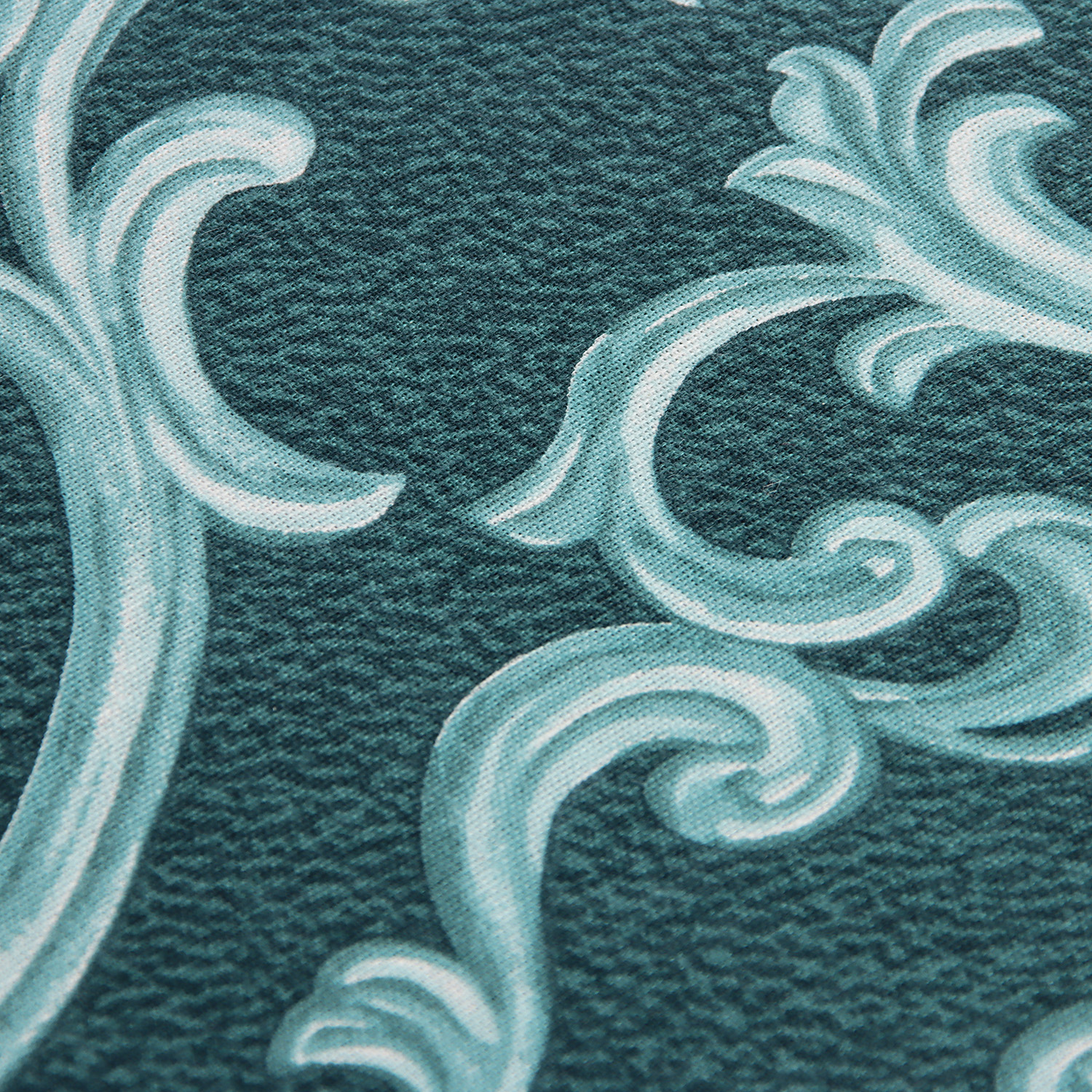 Постельное белье евро бязь Василиса 11793/1 Изумруд нав70*70,пр200*220 *1/5