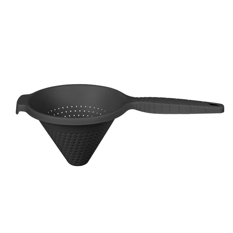 Сито-дуршлаг фильтровальное, с ручкой пластм. д.150мм Темно-серый 434256615 ( "Бытпласт") *1/12 Сито-дуршлаг фильтровальное, с ручкой пластм. д.150мм Темно-серый 434256615 ( "Бытпласт") *1/12