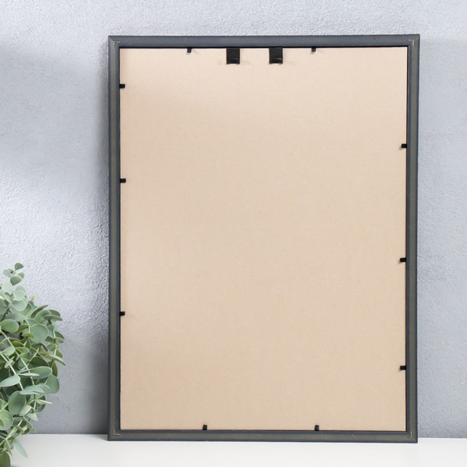 Фоторамка пластик "Камышок" 30х40 см, красный мрамор 9467402