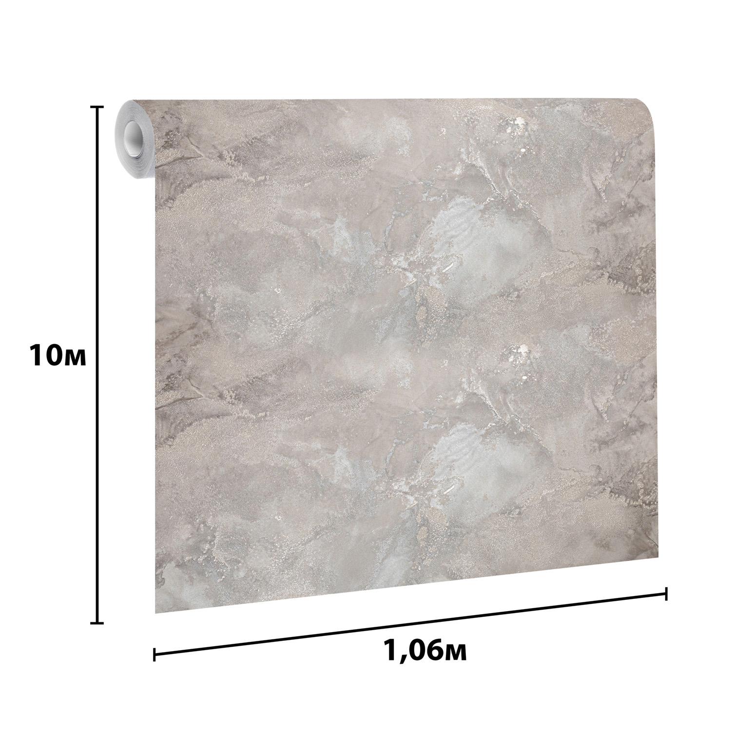 Обои флиз Ateliero Capri (серо-коричн.) 585627 1.06*10м *6