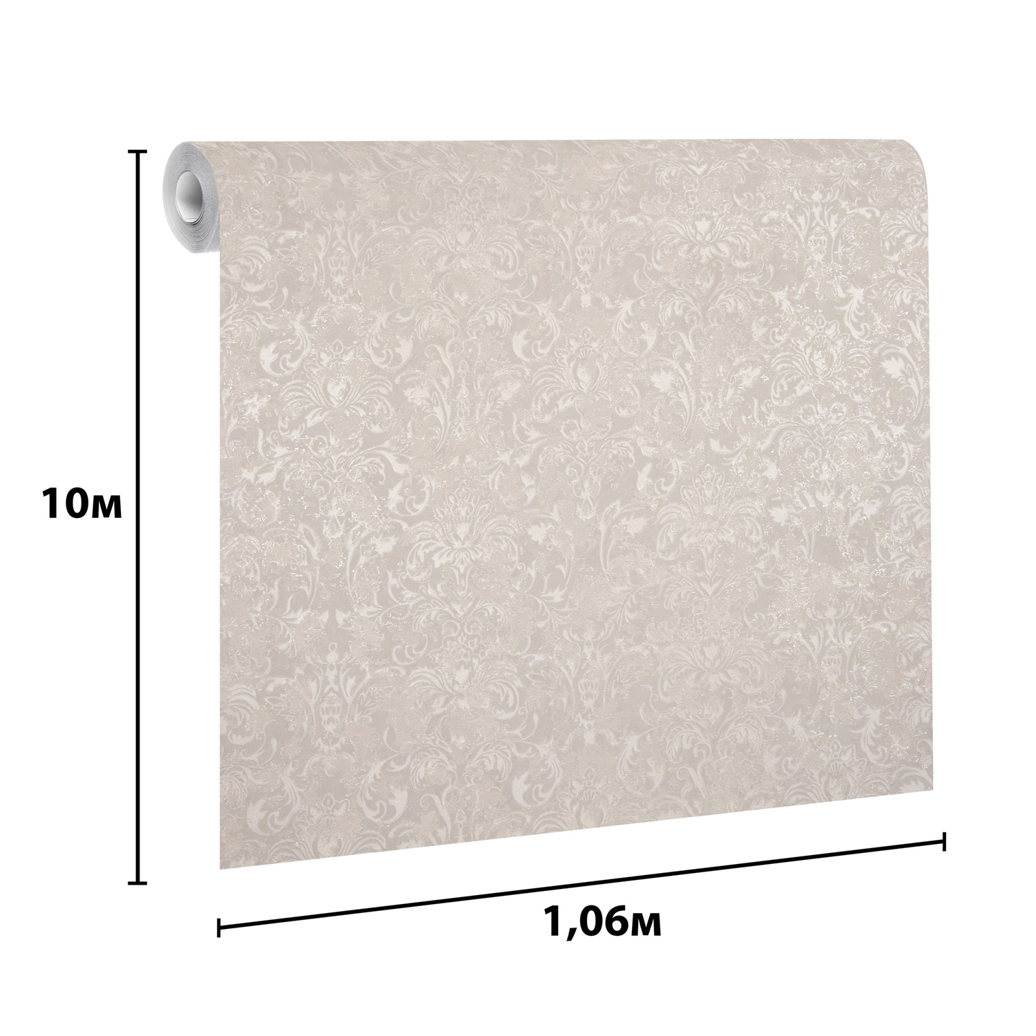 Обои  флиз. "Эрисманн" Frederic (беж.) 61011-04 10.05х1.06м *6