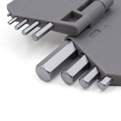 Набор ключей имбусовых  9 шт 1,5-10 мм короткие Cr-V сатин HEX арт.43-2-100 Ремоколор *1/10/40