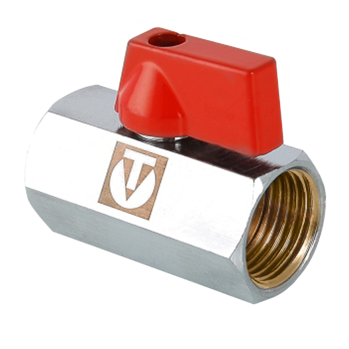 Кран шаровый 1/2" (Ø15) М/М MINI VALTEC 330 *1/20