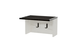 яяяяяяВешалка ХВОЯ3 450*322*268мм ДУБ ГРЕЙ *1