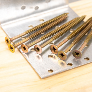 Шурупы жёлтые BROZEX пакет 5*80 (10шт) *10/100 Шурупы жёлтые BROZEX пакет 5*80 (10шт) *10/100