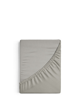 Простыня на резинке поплин (140*200+25см) Niteva 19250 кварц *1/10