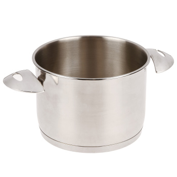 Кастрюля нерж. 2,0л "Аметист" д.Индукц. с Теплораспр.дн, d16см, выс11,7см Ст.кр. 1с2812 (Аша) *1/6