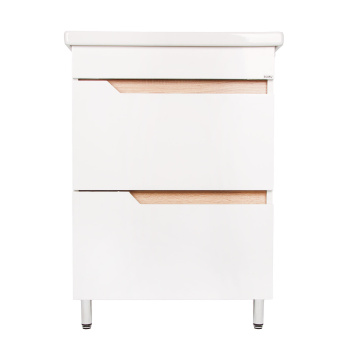 Тумба /LOGRO/ "Анталия 60/2" (выписывать раковину COMO 60 (БЛ322) Cersanit) *1/8