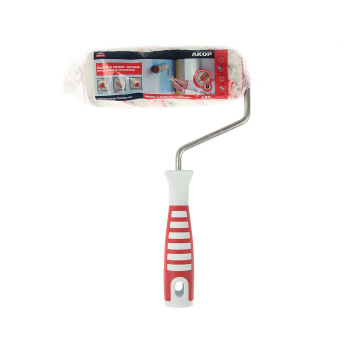 Валик Полиамид 180мм "Профи" d-8мм кр/серый (арт.100-735) ( (Акор) *1/30