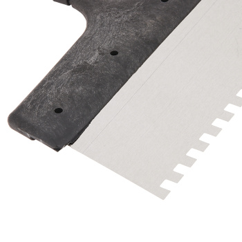 Шпатель малярный зубчат. 250мм зуб 6*6 "Korvus" (арт.1205107) *1/24 Шпатель малярный зубчат. 250мм зуб 6*6 "Korvus" (арт.1205107) *1/24