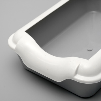 Туалет с бортом, 40 х 10 см, серый 1058040