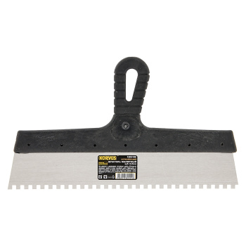 Шпатель малярный зубчат. 350мм зуб 6*6 "Korvus" (арт.1205109) *1/24 Шпатель малярный зубчат. 350мм зуб 6*6 "Korvus" (арт.1205109) *1/24