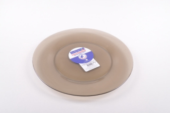 Тарелка стекло Luminarc "Ambiante Eclipse" мелк. d25см Прозрачно-коричневый L5086 *6/36