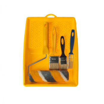 Набор малярный Акор «Русский маляр», кюветка, валик, кисти Набор малярный Акор «Русский маляр», кюветка, валик, кисти