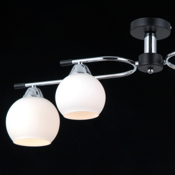 Светильник потолочный IL0638-4CSQ-24 CR BK LIBRA 4*40W E14 S=24м2 *1