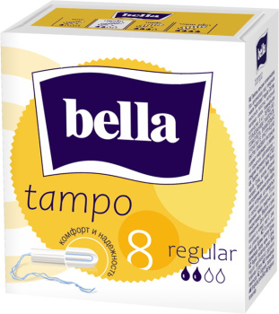 Тампоны Белла Tampo premium comfort Regular без аппликатора 8шт. *40 * Тампоны Белла Tampo premium comfort Regular без аппликатора 8шт. *40 *