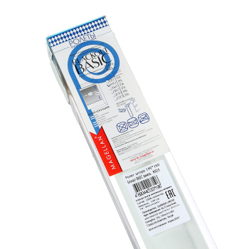 Рулонная штора Магеллан Блэкаут BASIC, 140х160 см, ваниль