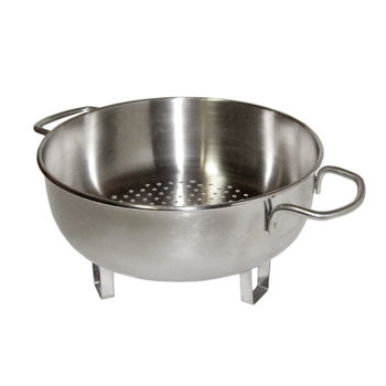 Дуршлаг нерж. 2,0л на "ножках" 1с642 (Аша) *1/8