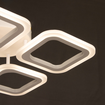 Светильник потолочный светодиодный 05104-0.3-04 WH LED 3000-6000К 56W S=15м2 (3 режима)*1/20