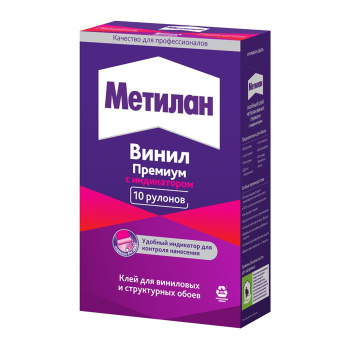 Клей для обоев виниловый 300г "Метилан Винил Премиум" 586527 (Хенкель)*1/18 * Клей для обоев виниловый 300г "Метилан Винил Премиум" 586527 (Хенкель)*1/18 *