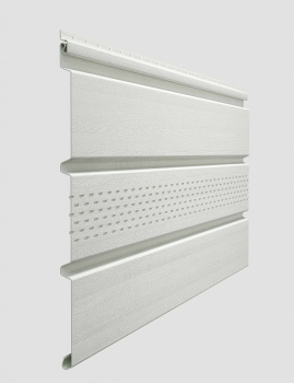 Софит STANDARD с центр.перфорацией Пломбир (3м*0,305м/0,92м2) Дёке