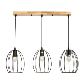 Люстра IL1011-3LL-05 BK 40Вт Е27 S=18м2  *1